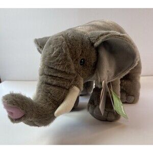 Wild Republic Elephant Plush 12” Realistic Stuffed Animal Zoo Safari Wildlife